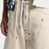 Pantalones Cortos de carpintero con lavado crudo Pantalones Cortos de carpintero con lavado crudo