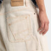 Pantalones Cortos de carpintero con lavado crudo Pantalones Cortos de carpintero con lavado crudo