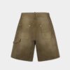 Pantalones Cortos de carpintero teñidos en prenda Pantalones Cortos de carpintero teñidos en prenda