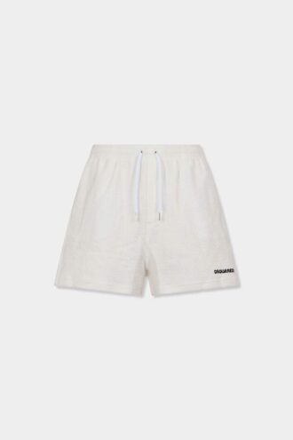 Pantalones Cortos de felpa con logotipo de Dsquared2