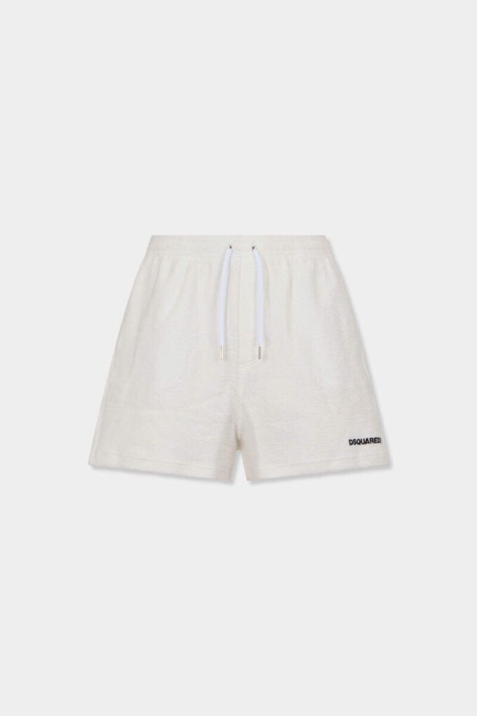 Pantalones Cortos de felpa con logotipo de Dsquared2