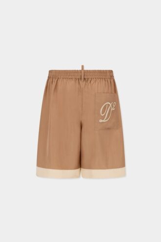 Pantalones Cortos de satén de bolos