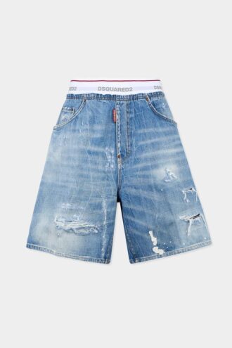 Pantalones Cortos de surf con lavado claro
