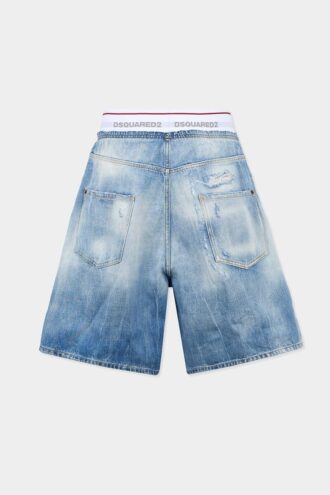 Pantalones Cortos de surf con lavado claro