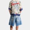 Pantalones Cortos de surf con lavado claro