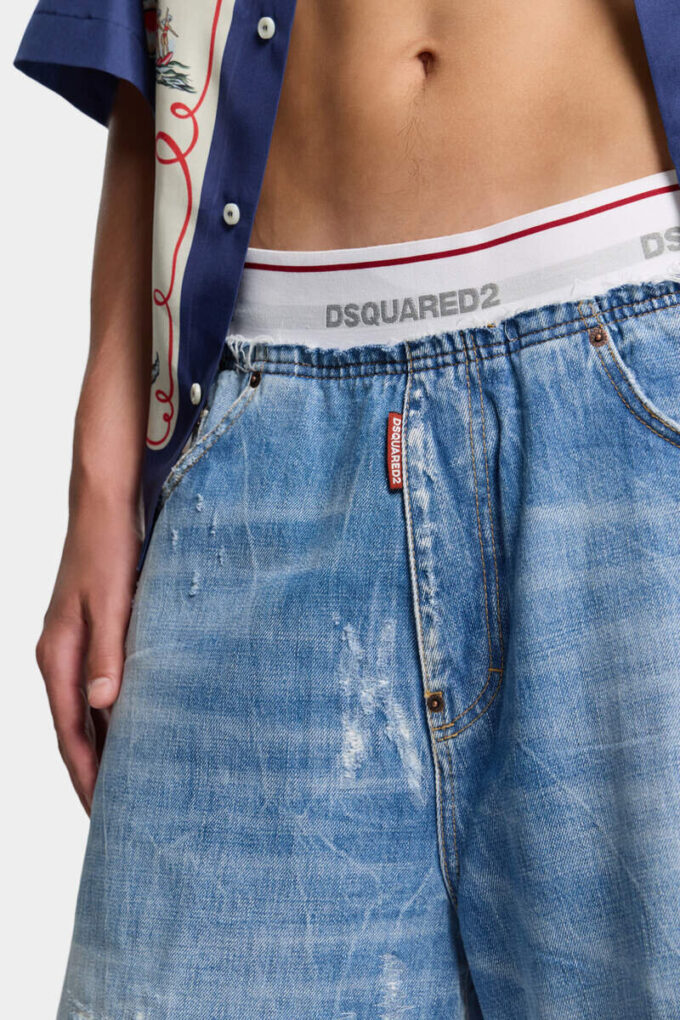 Pantalones Cortos de surf con lavado claro