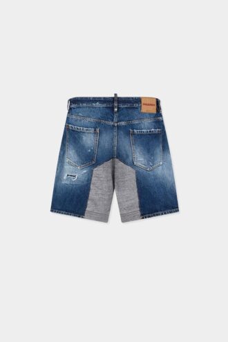 pantalones cortos hbridos con lavado rasgado medio 2 330x495 - Pantalones Cortos h&iacute;bridos con lavado rasgado medio