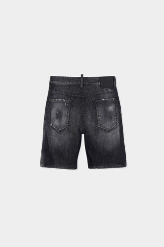 Pantalones Cortos marinos con lavado Black Fog