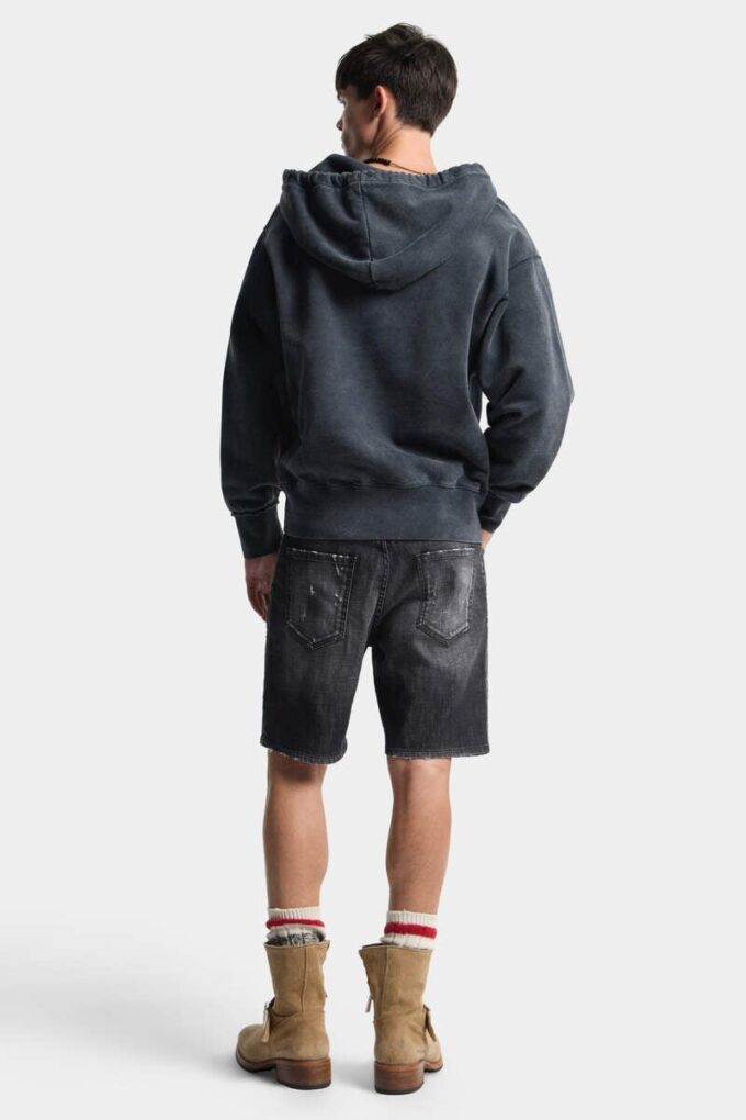 Pantalones Cortos marinos con lavado Black Fog Pantalones Cortos marinos con lavado Black Fog