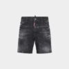 Pantalones Cortos marinos con lavado negro Pantalones Cortos marinos con lavado negro