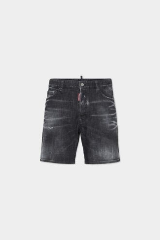Pantalones Cortos marinos con lavado negro Pantalones Cortos marinos con lavado negro