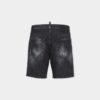 Pantalones Cortos marinos con lavado negro Pantalones Cortos marinos con lavado negro