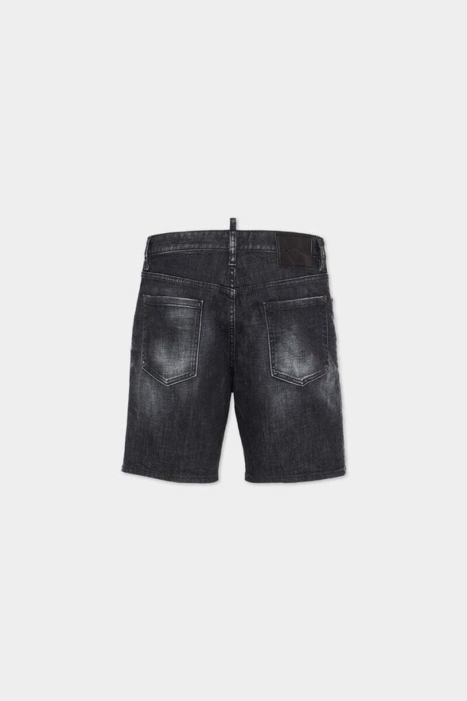 Pantalones Cortos marinos con lavado negro Pantalones Cortos marinos con lavado negro