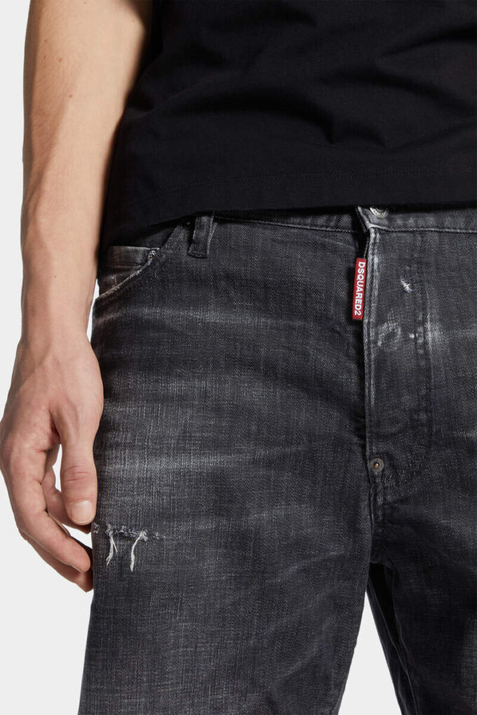 Pantalones Cortos marinos con lavado negro Pantalones Cortos marinos con lavado negro