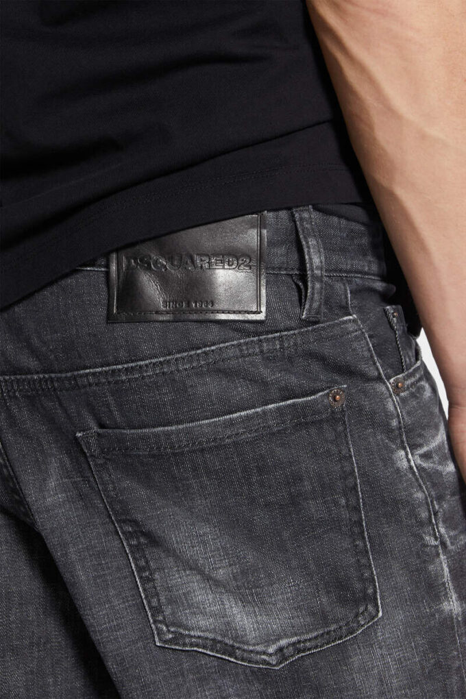Pantalones Cortos marinos con lavado negro Pantalones Cortos marinos con lavado negro