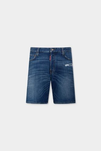 Pantalones Cortos marinos de lavado medio