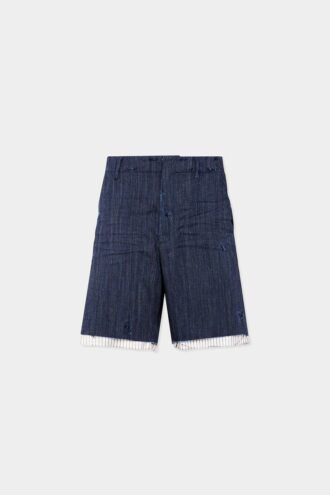 Pantalones Cortos rasgados y con corte sin rematar Pantalones Cortos rasgados y con corte sin rematar