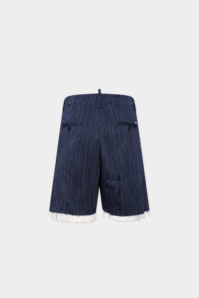 Pantalones Cortos rasgados y con corte sin rematar Pantalones Cortos rasgados y con corte sin rematar