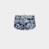 Pantalones Cortos Rebel Hibiscus con lavado Dark Flower Pantalones Cortos Rebel Hibiscus con lavado Dark Flower