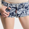 Pantalones Cortos Rebel Hibiscus con lavado Dark Flower Pantalones Cortos Rebel Hibiscus con lavado Dark Flower