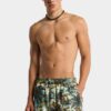 Pantalones Cortos sin cremallera con estampado de monos Pantalones Cortos sin cremallera con estampado de monos