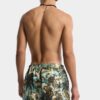 Pantalones Cortos sin cremallera con estampado de monos Pantalones Cortos sin cremallera con estampado de monos