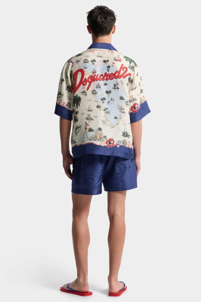 Pantalones Cortos tipo «pull up» Aloha Souvenir Pantalones Cortos tipo «pull up» Aloha Souvenir