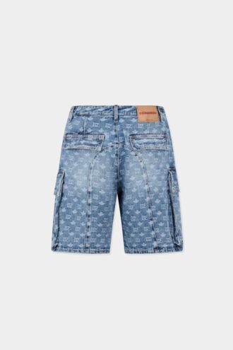 Pantalones Cortos utilitarios de lavado claro
