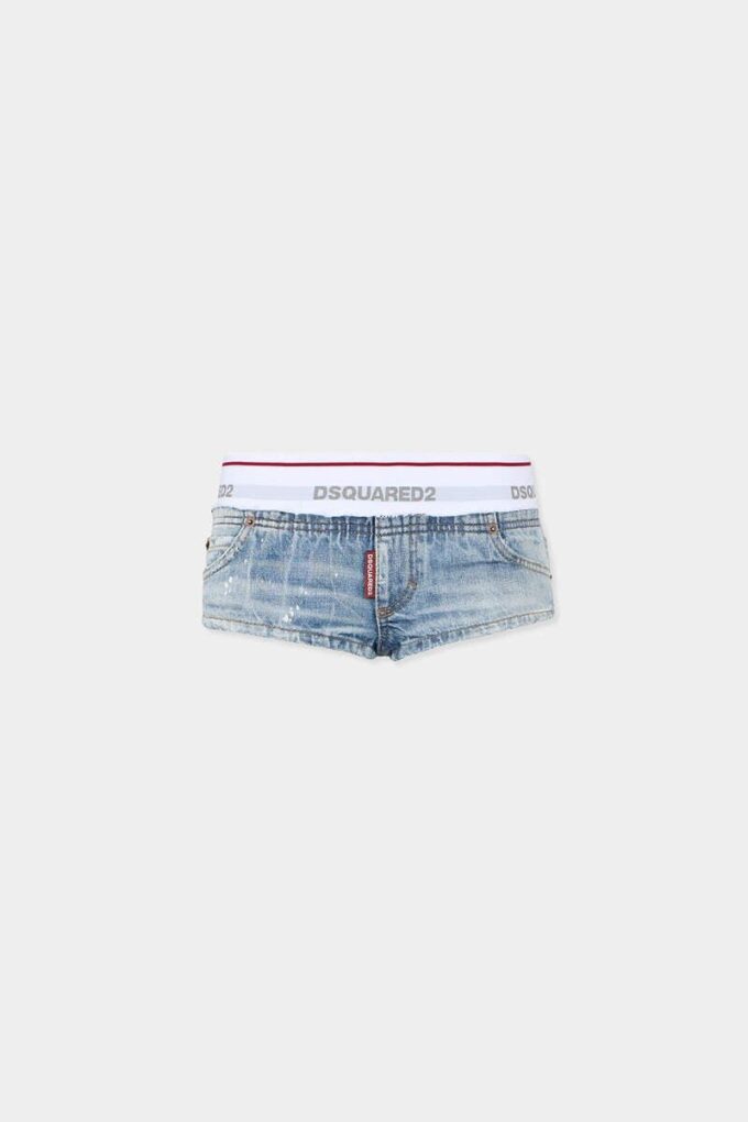 Pantalones cortos vaqueros claros Pantalones cortos vaqueros claros