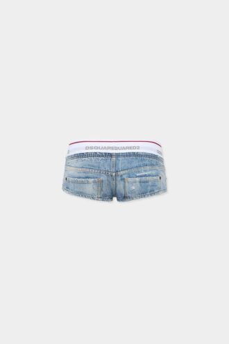Pantalones cortos vaqueros claros