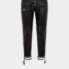 Pantalones moteros chic y rebeldes
