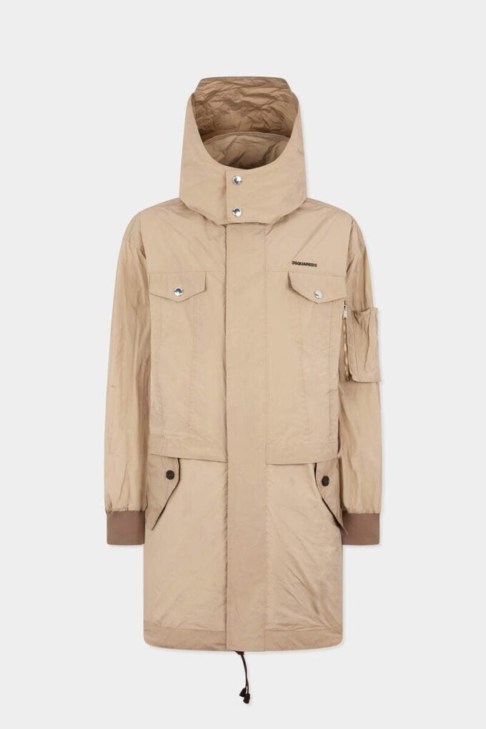 Parka superligera en capas