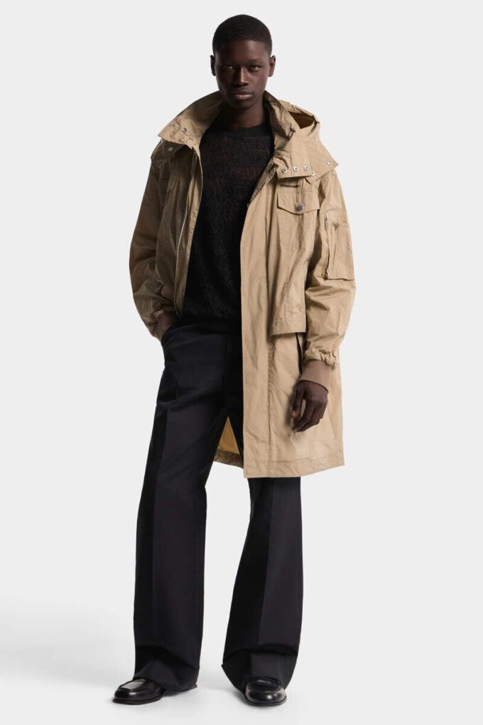 Parka superligera en capas