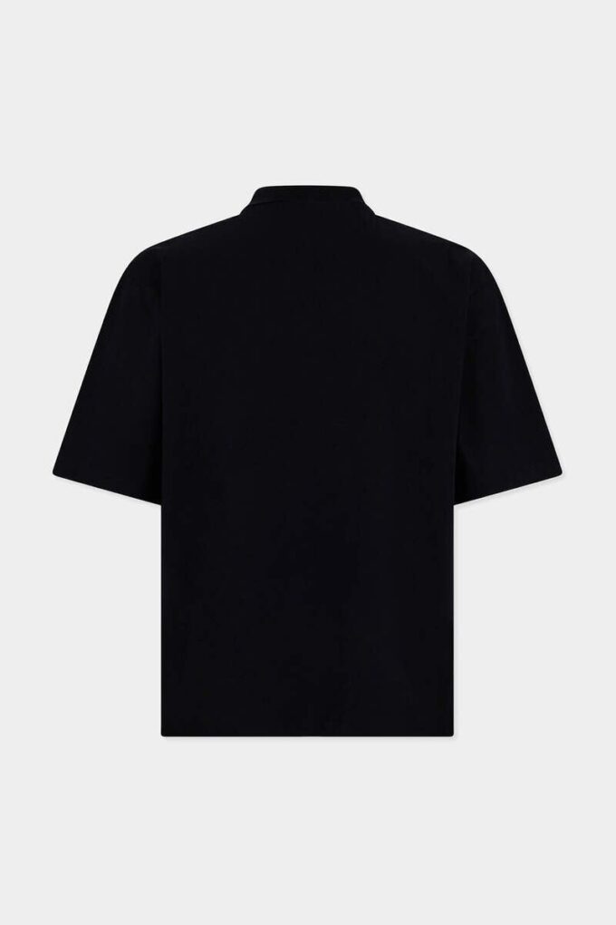 Polo con corte de tenis característico de Dsquared2 Polo con corte de tenis característico de Dsquared2