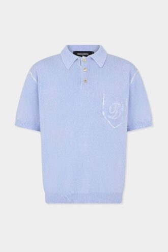 Polo de manga corta característico de Dsquared2