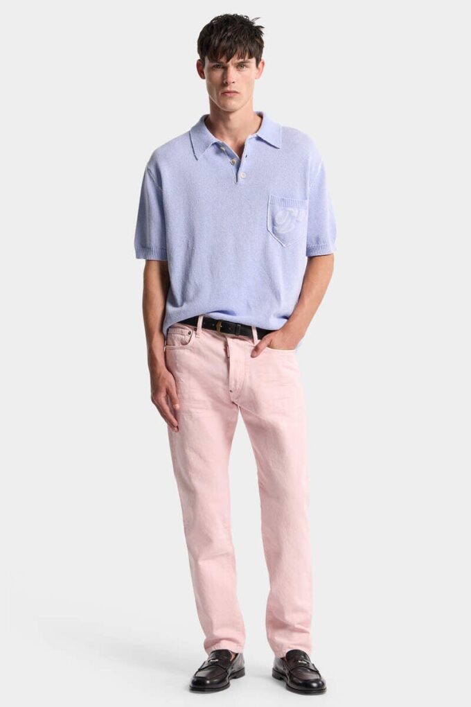 Polo de manga corta característico de Dsquared2 Polo de manga corta característico de Dsquared2