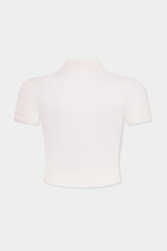 Polo de punto corto