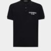 Polo Dsquared2 Milano de corte tenis teñido Polo Dsquared2 Milano de corte tenis teñido