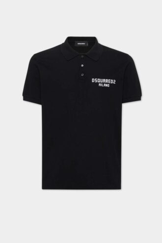 Polo Dsquared2 Milano de corte tenis teñido