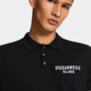 Polo Dsquared2 Milano de corte tenis teñido Polo Dsquared2 Milano de corte tenis teñido