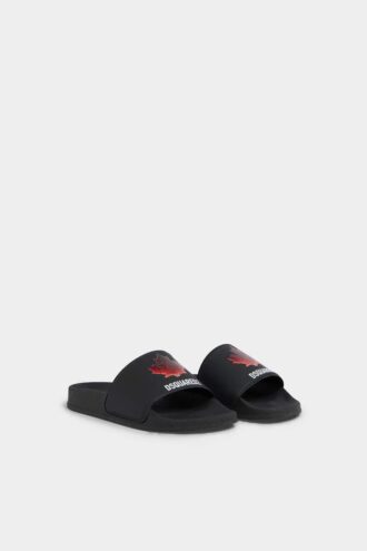 Sandalias deslizantes Dsquared2 Kids Junior