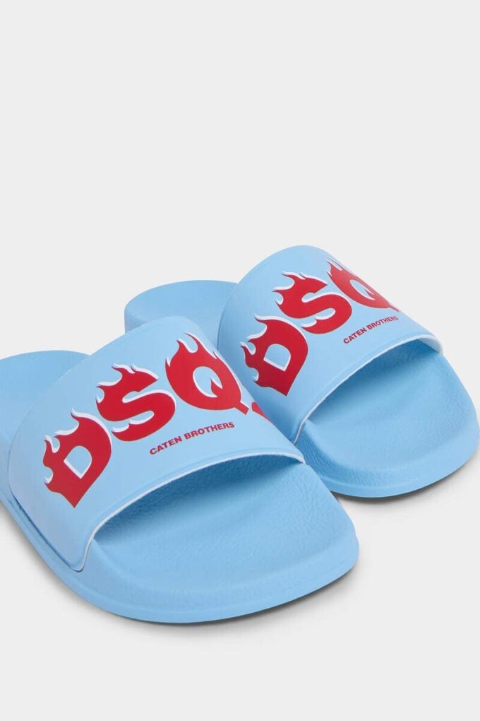 Sandalias deslizantes Dsquared2 Kids Junior Sandalias deslizantes Dsquared2 Kids Junior