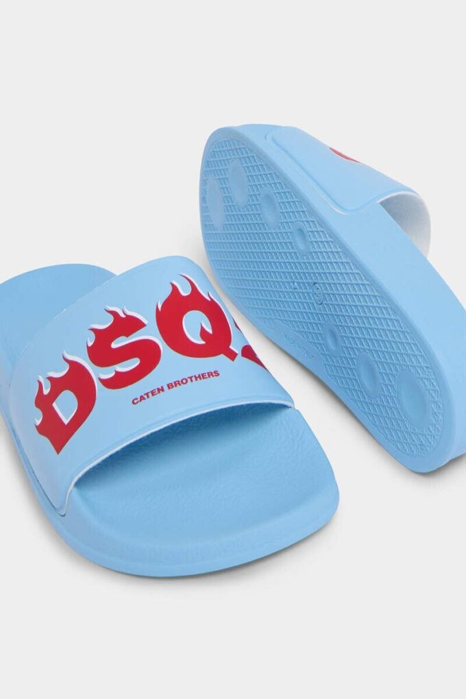 Sandalias deslizantes Dsquared2 Kids Junior Sandalias deslizantes Dsquared2 Kids Junior