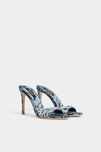 Sandalias tipo mule Rebel Hibiscus