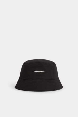 Sombrero de pescador con mini logotipo de Dsquared2