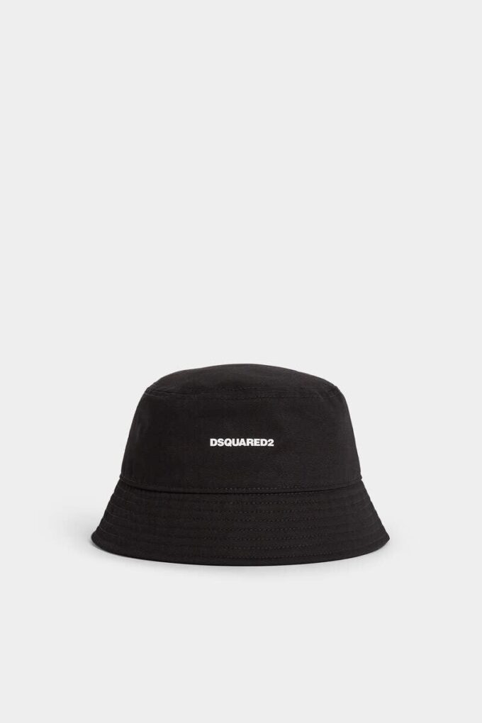Sombrero de pescador con mini logotipo de Dsquared2