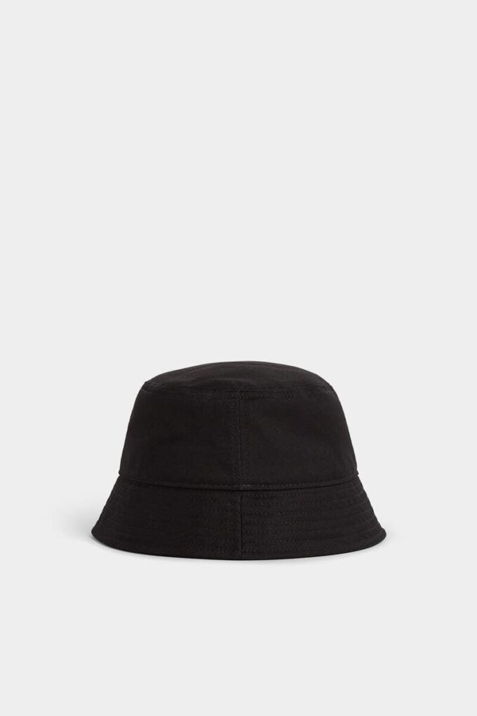 Sombrero de pescador con mini logotipo de Dsquared2