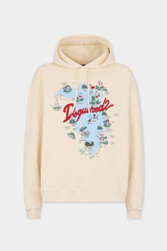 Sudadera con capucha Aloha Souvenir de corte holgado