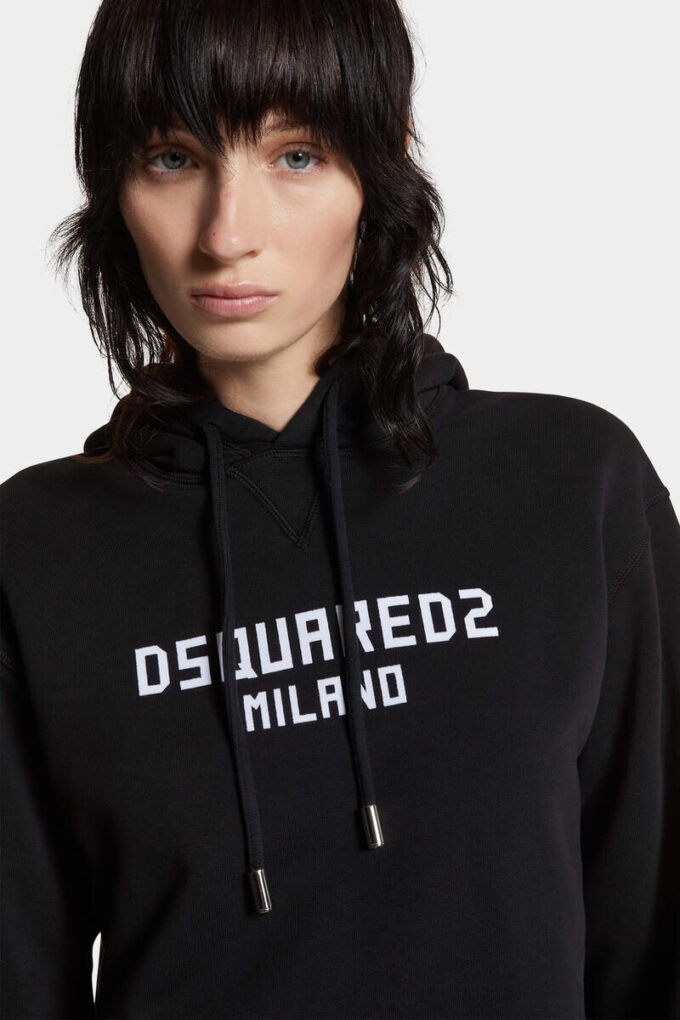 Sudadera con capucha D2 Milano de ajuste perfecto Sudadera con capucha D2 Milano de ajuste perfecto