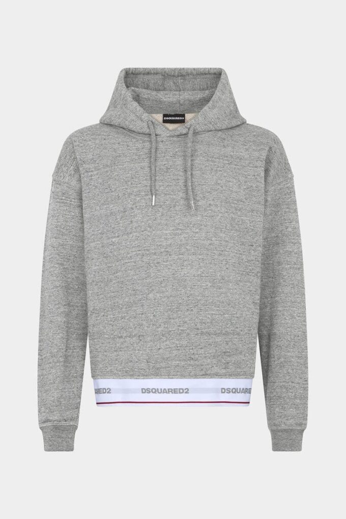 Sudadera con capucha de corte holgado Dsquared2 Tape Sudadera con capucha de corte holgado Dsquared2 Tape